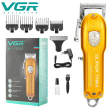 VGR V117 Portable Waterproof Rechargeable Hair Trimmer Cordless Usb Charging Electric Mens Cutter